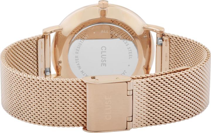 Actual product image Cluse La Bohème Mesh Rosé (Analogue wristwatch, 38 mm)