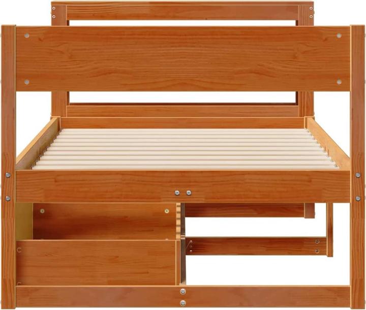 Actual product image vidaXL Bettgestell (90 x 190 cm)
