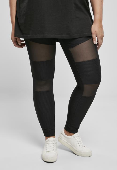 Produktbild Urban Classics Ladies Tech Mesh Rib Leggings (4XL)