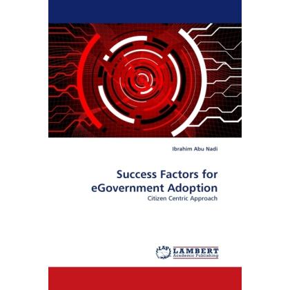 Success Factors for eGovernment Adoption, Fachbücher