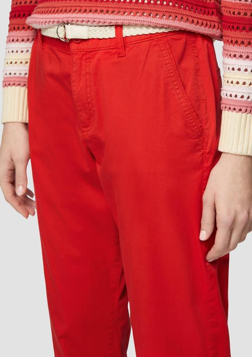 Produktbild S.Oliver Hose Chino mit geflochtenem Gürtel und Garment Dye (34)