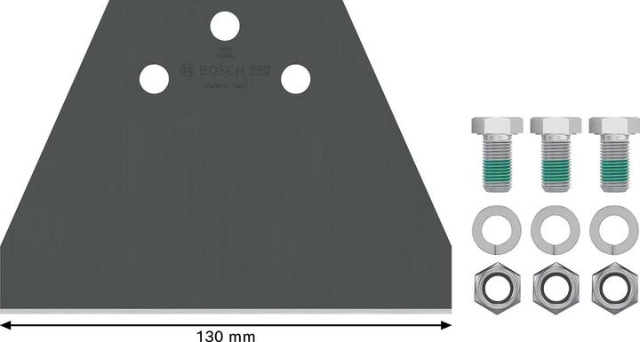 Bosch Professional Zubehör PRO SDS plus vloerschraper, 130 mm (130 mm)