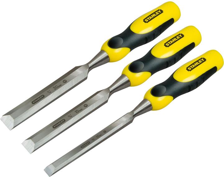 Produktbild Stanley Stechbeitel Dynagrip, Set 3tlg (210 mm)