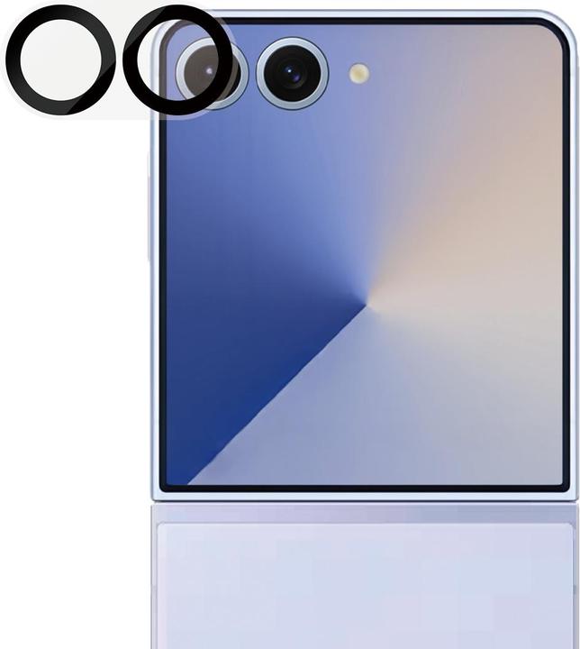 Actual product image PanzerGlass ® PicturePerfect Camera Lens Protector Samsung Galaxy Z Flip7 (1 pcs., Samsung Galaxy Z Flip7)