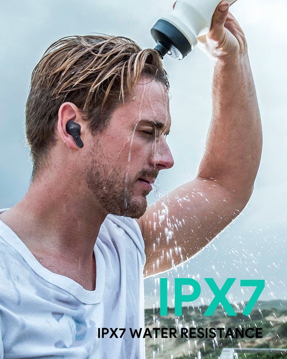 Actual product image Aukey Earbuds with Hybrid ANC (ANC, 5 h, Wireless)