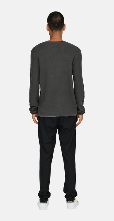 Actual product image Only & Sons Normal geschnitten Rundhalsausschnitt Pullover Strickpullover (L)