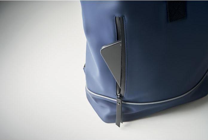 Actual product image MidOcean Laptosa Roll Top PU Laptop Backpack