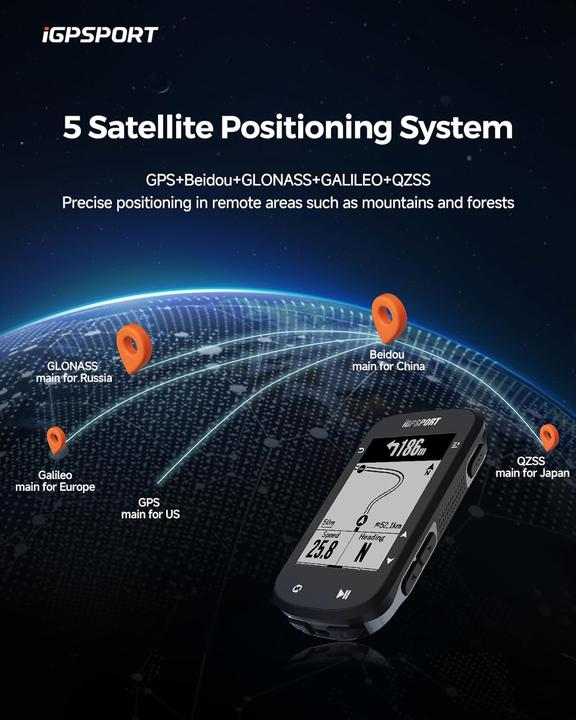 Actual product image iGPSport BSC200 bicycle computer