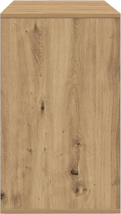 Actual product image vidaXL Sideboard solid wood oak Solid wood oak Sideboard rectangular (41 x 40.50 x 75 cm)