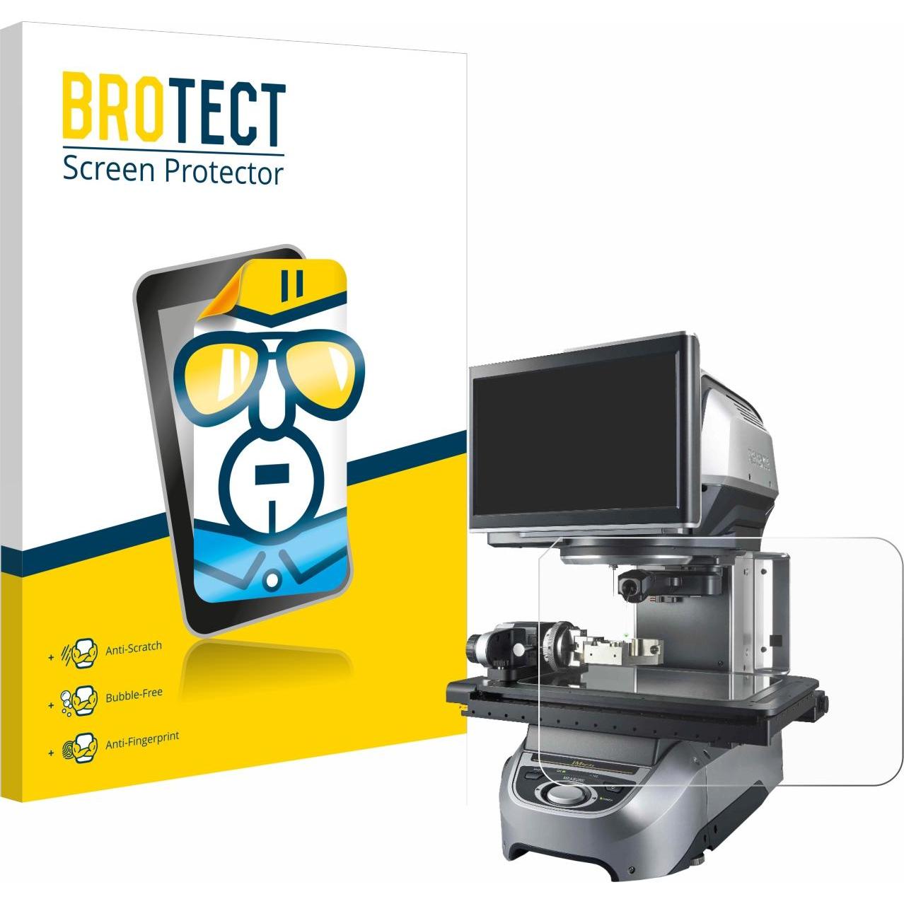 BROTECT Schutzfolie Displayschutz Klar, Smartwatch Schutzfolie, Transparent