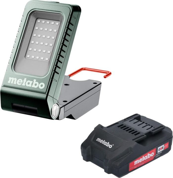 Immagine prodotto Metabo BSA 18-1000 Faretto da costruzione a batteria 18 V 1000 lm + 1x batteria ricaricabile 2.0 Ah - (1000 lm)