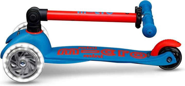 Produktbild Micro Scooter Mini Deluxe Foldable Neon LED Flashing Red