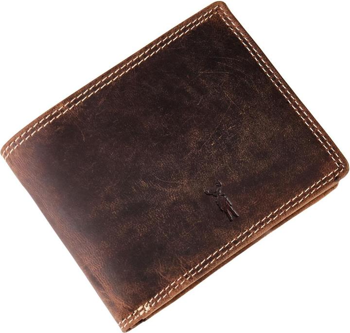 Actual product image Jack kinsky Baltimore billfold with flap