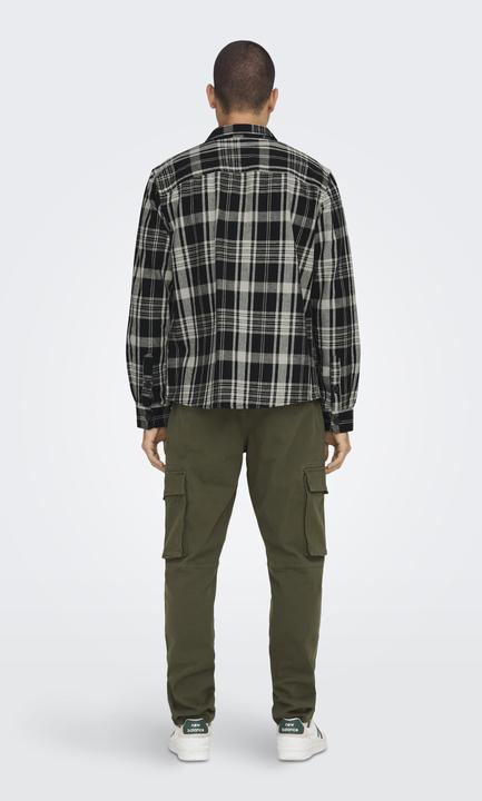 Produktbild Only & Sons Onsmilo Ovr Ctn Check Ls Shirt Noos (XXL)