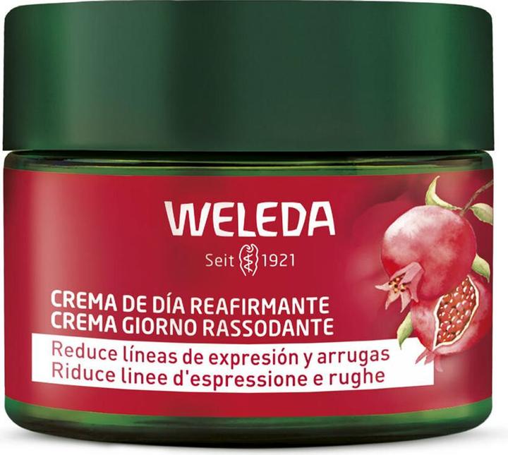 Actual product image Weleda Pomegranate Firming Day Cream Reduces Lines and Wrinkles Brightens and Protects from Blue Lig (40 ml, Day cream)