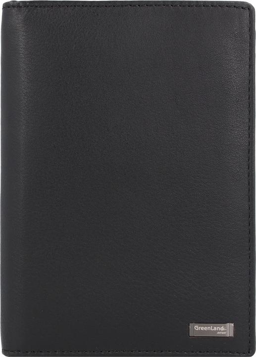 Immagine prodotto Greenland Nature Porta passaporto RFID in nappa nera 11,5 cm (Copertina del passaporto)