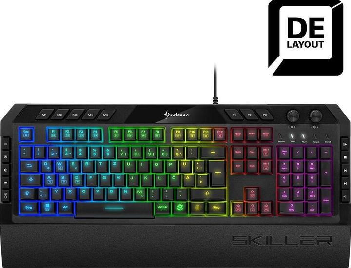 Immagine prodotto Sharkoon Skiller SGK5 (DE, Cablato)