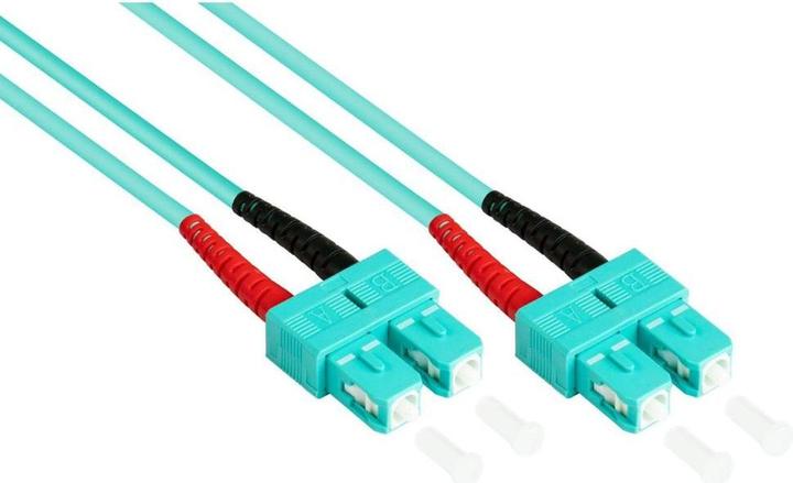 Immagine prodotto Varia SO-32914 - Patchkabel LWL Duplex OM3 (Multimode, 50125) SCSC, LSZH, 3m (3 m)