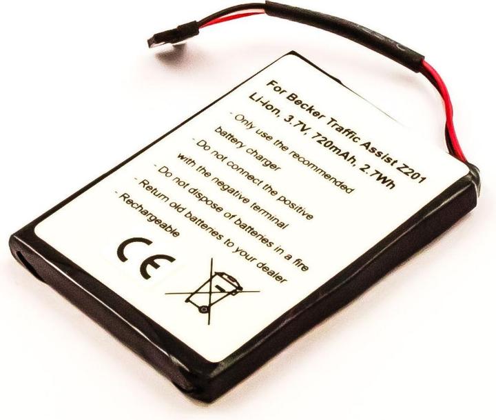 Produktbild AGI 79634 - Akku - Schwarz - Lithium-Ion (Li-Ion) - 1230 mAh - 3,7 V - 51 mm