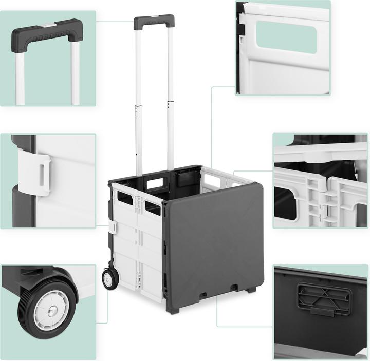 Image du produit Relaxdays Chariot-de-courses