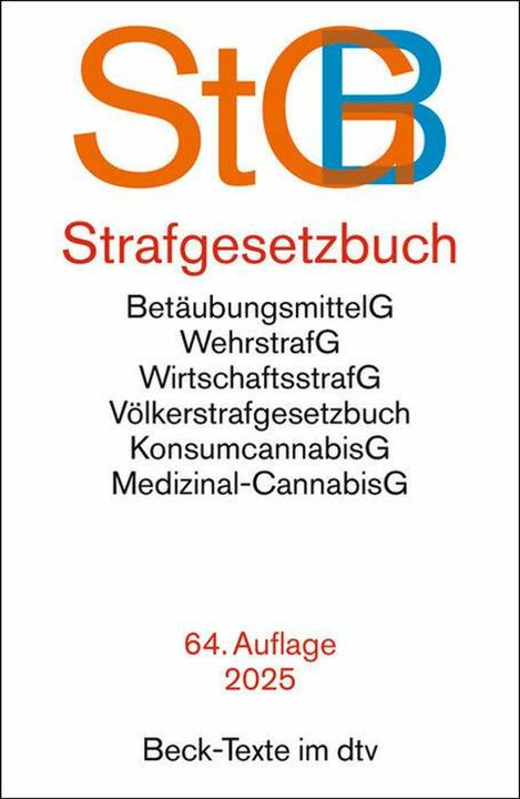 Strafgesetzbuch (German, Thomas Weigend, 2025)