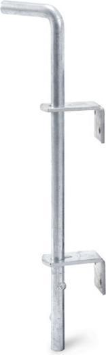 Productafbeelding GAH Vloerschuif L400xS16mm staal verzinkt Afstandsbout - poort 40 mm (1 Pcs.)