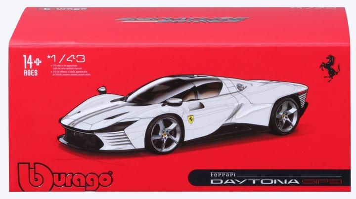 Produktbild Bburago Ferrari Daytona SP3 1/43 weiss