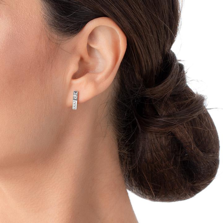 Image du produit Police Clous d'oreille Tazia (Acier inoxydable)