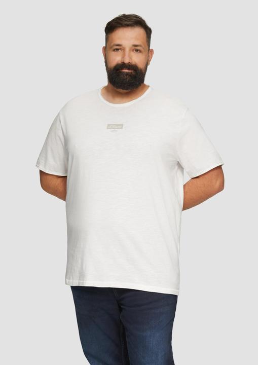 Immagine prodotto S.Oliver T-Shirt T-Shirt mit Flammgarnstruktur (XXL)