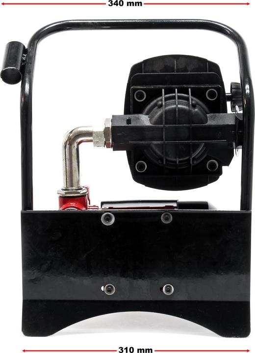 Produktbild Wiltec Heizöl- und Dieselpumpe 230V/600W 40l/min selbstansaugend Pumpe Pistole