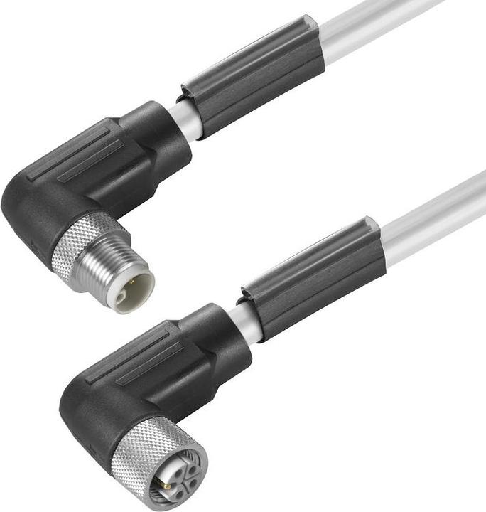 Produktbild Weidmüller Sensor-Aktor-Leitung,Verbindungsleitung, M12/M12, 5, 1 m SAIL-M12WM12G-L-10PGR -