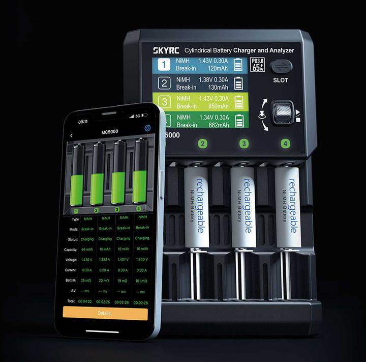 Produktbild SkyRC MC5000 für Rundzellen DC 5A