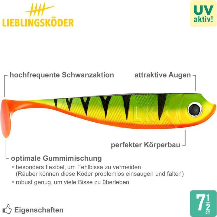 Produktbild Lieblingsköder Firetiger (7.50 cm)