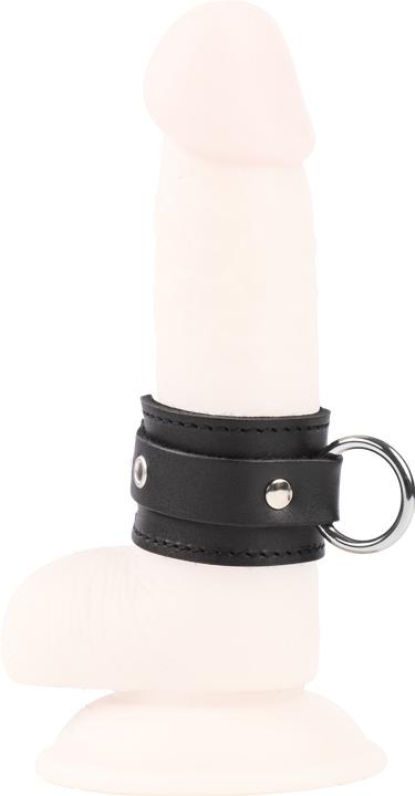 Productafbeelding Rimba Leder-Penismanchette – Schwarz