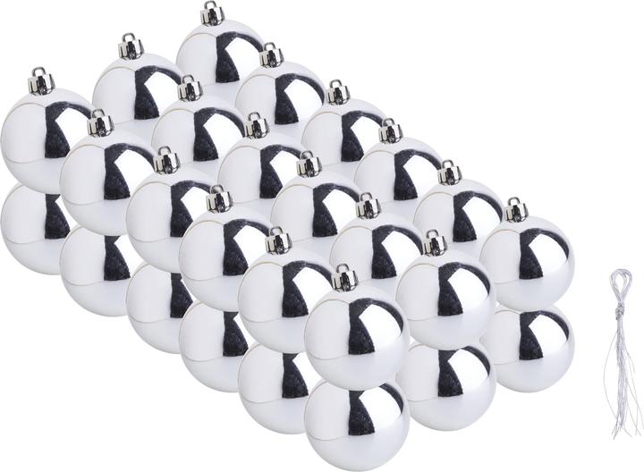 Othmar Weihnachtskugeln aus Kunststoff, 36 Stück, Ø 60 mm (36x)