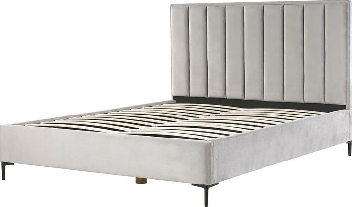Image du produit Beliani Chambre à coucher ensemble complet 3 pièces gris 180 x 200 cm SEZANNE (180 x 200 cm)