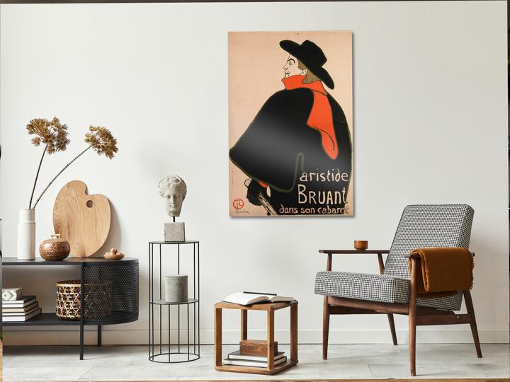Produktbild Artgeist Aristide Bruant: Dans son cabaret (1 Part) Vertical (80 x 120 cm)