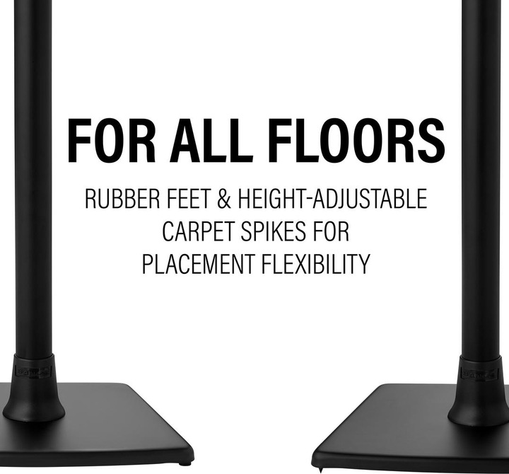 Actual product image Sanus WSSE12-B2 (1 pair, Stand, Not movable)