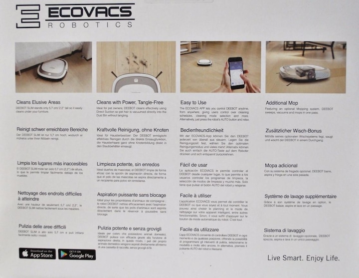 Produktbild Ecovacs Deebot SLIM 2 (Saugroboter)
