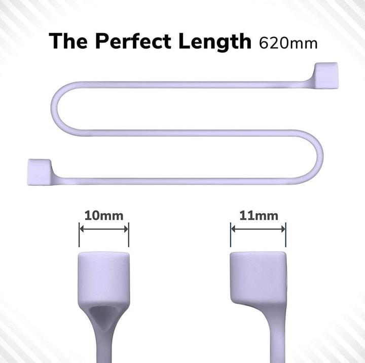 Actual product image Screenguard Apple AirPods magnetic Anti-Lost Silicone Strap