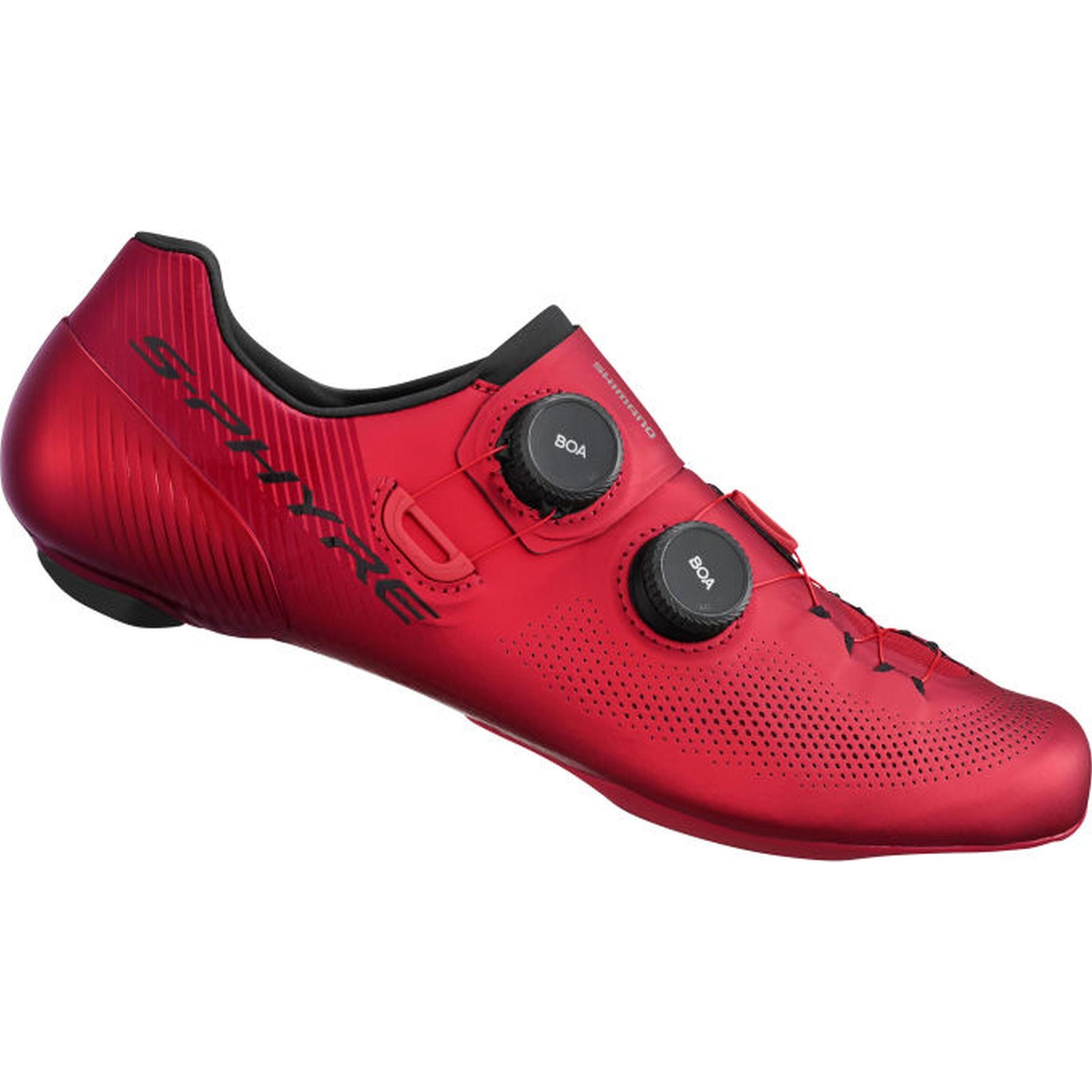 Shimano Unisex Rosso Scarpe Da Ciclismo, S-Phyre Sh-Rc9 (39),
