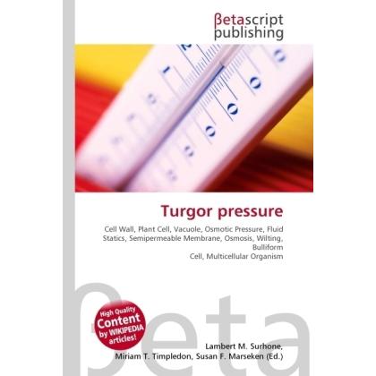 Turgor pressure, Fachbücher