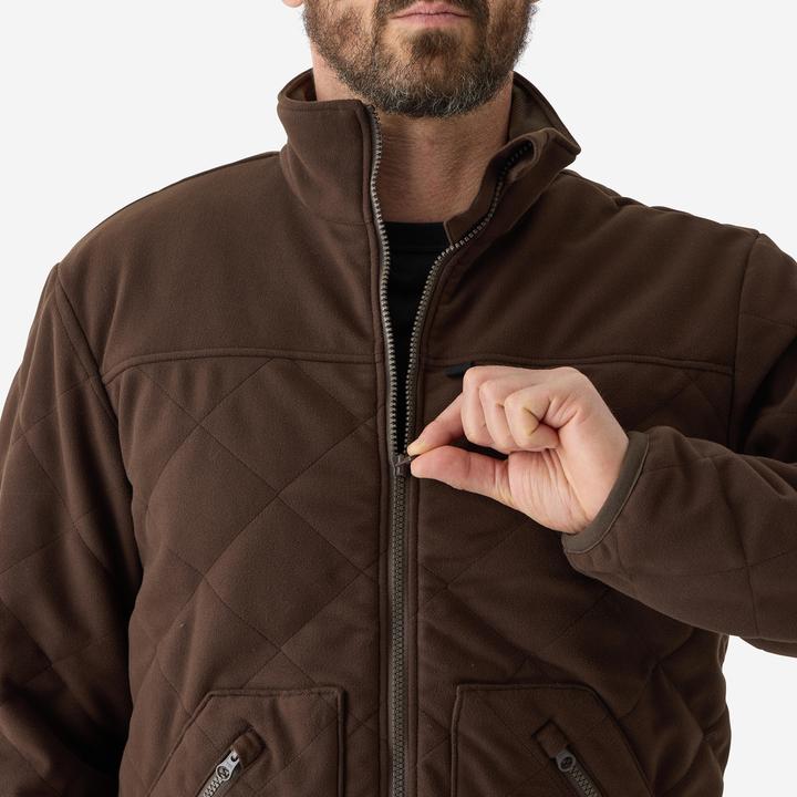 Immagine prodotto Solognac Jacke 500 wattiert geräuscharm braun (S)