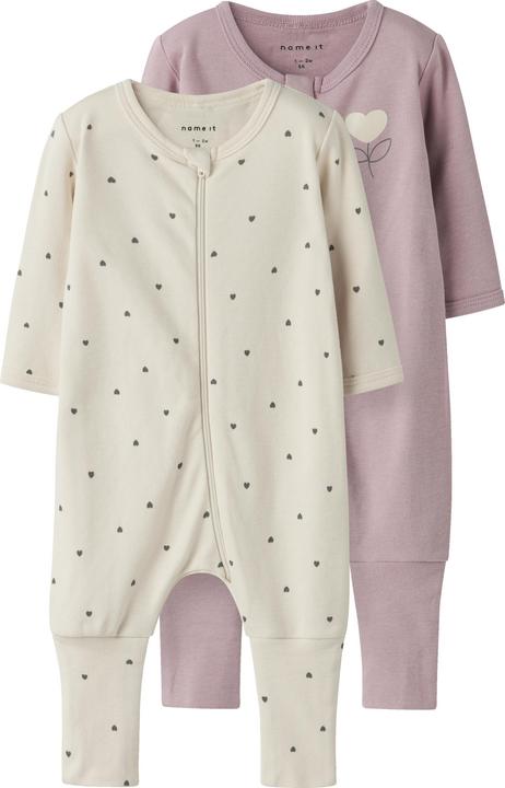 Image du produit Name it Nbfnightsuit 2p Zip Ff Heart Noos (74)