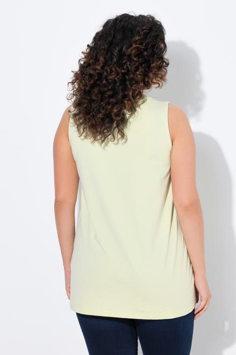 Actual product image Ulla Popken Essential Square Neck Stretch Cotton Tank (46, 48)