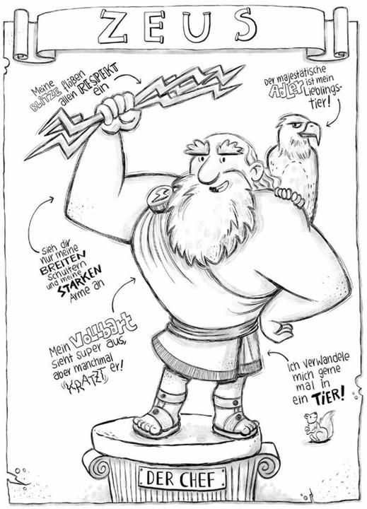 Image du produit Ich, Zeus, und die Bande vom Olymp, Götter und Helden erzählen griechische Sagen (Allemand, Frank Schwieger, Ramona Wultschner, 2019)