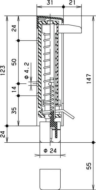 Image du produit Dormakaba Support de porte