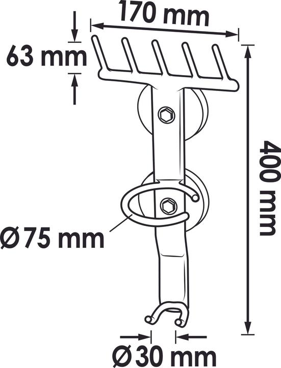 Immagine prodotto Vigor Portautensili magnetico V6742