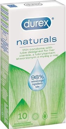 Produktbild Durex Naturals Thin Condoms With Lube D (10 Stk.)
