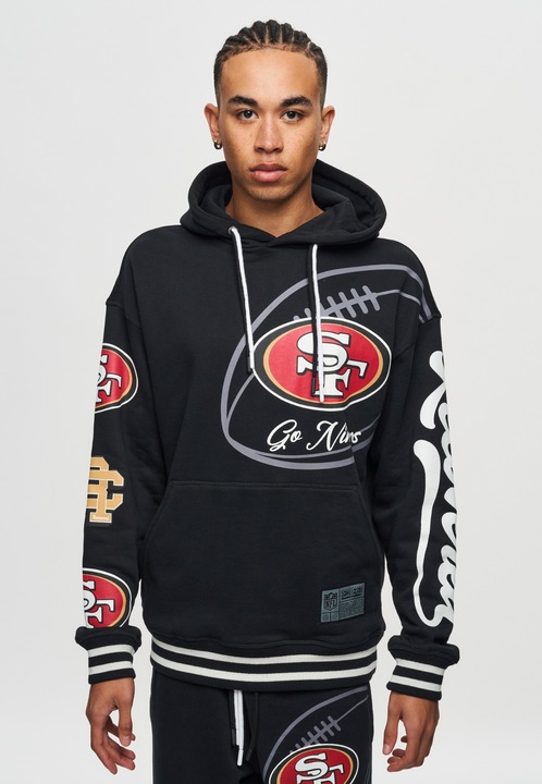 Produktbild Recovered Re:covered Fleece Oversize Hoody - PATCHES NFL Teams - M (M)